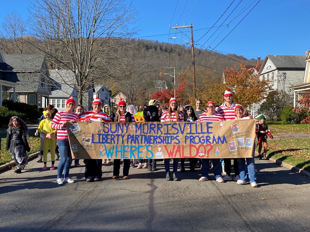 SUNY Morrisville LPP wins 1st Place in Halloween Parade!